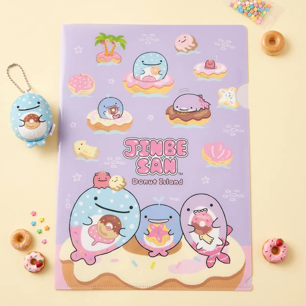Jinbesan Donut Island A4 Folder