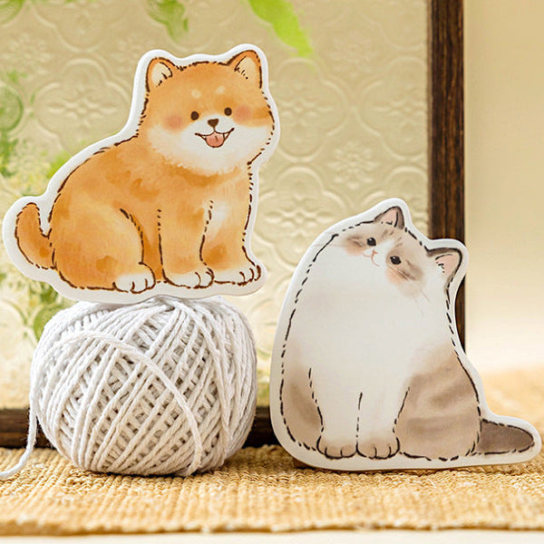 Joyful Animal Pals Sticky Notes