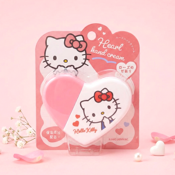 Sanrio Heart Compact Hand Cream – Japanese Edition