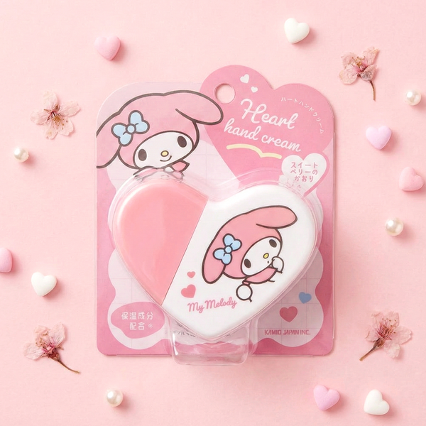 Sanrio Heart Compact Hand Cream – Japanese Edition