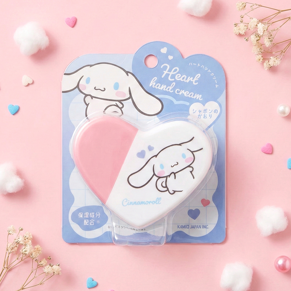 Sanrio Heart Compact Hand Cream – Japanese Edition