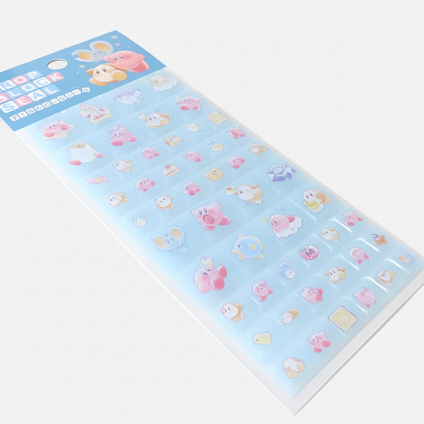 Kirby Drop 3D Block Stickers