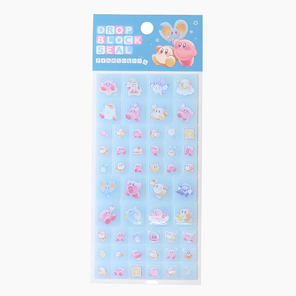 Kirby Drop 3D Block Stickers