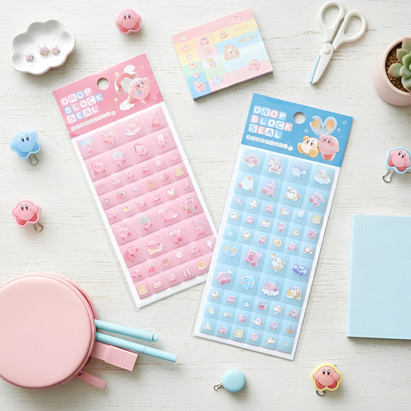 Kirby Drop 3D Block Stickers