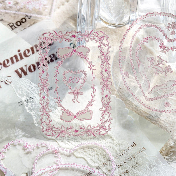 Lace Poetry Stickers