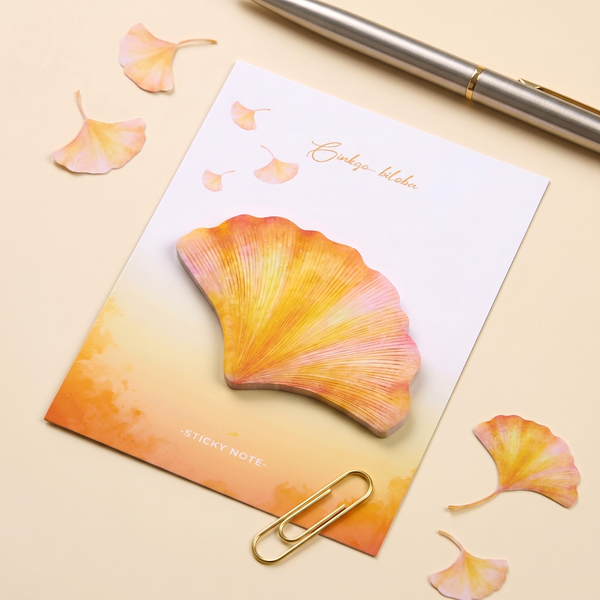 Botanical Leaf Sticky Notes