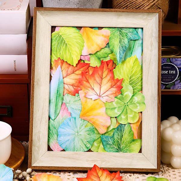 Botanical Leaf Sticky Notes