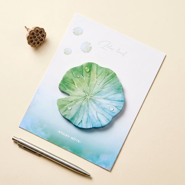 Botanical Leaf Sticky Notes