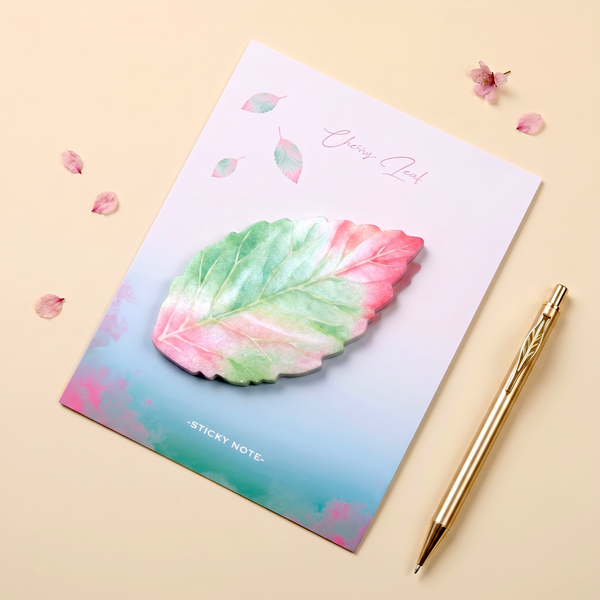 Botanical Leaf Sticky Notes