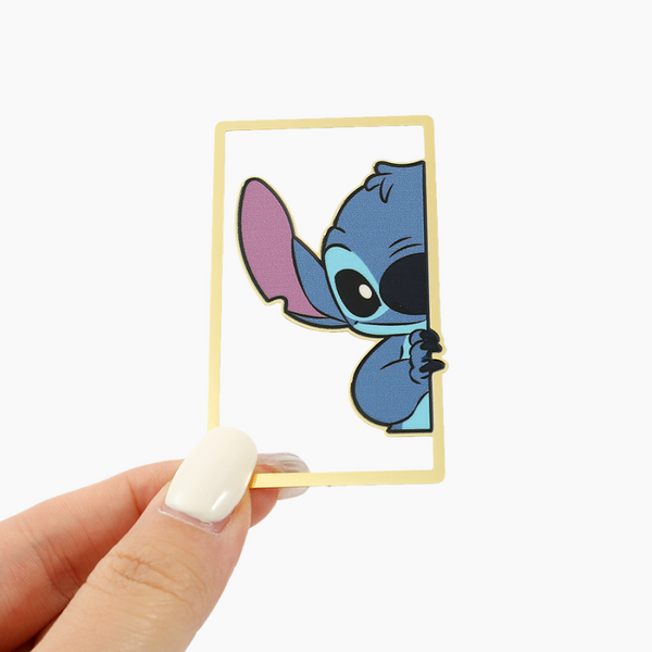 Stitch Enamel Metal Bookmark