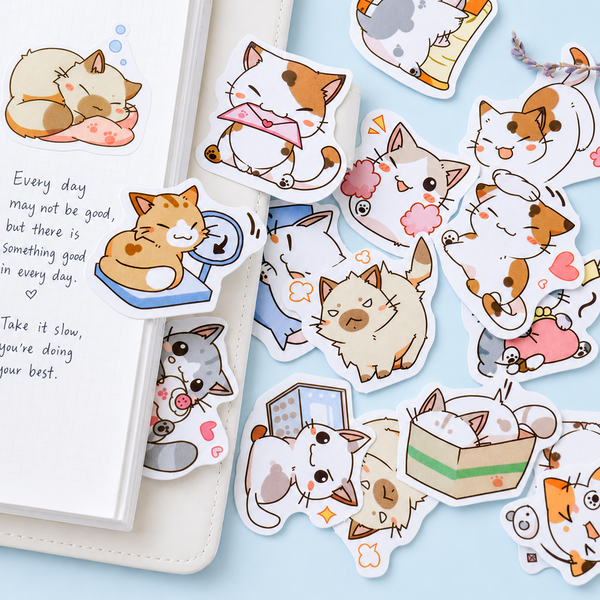 Little Chibi Cat Stickers