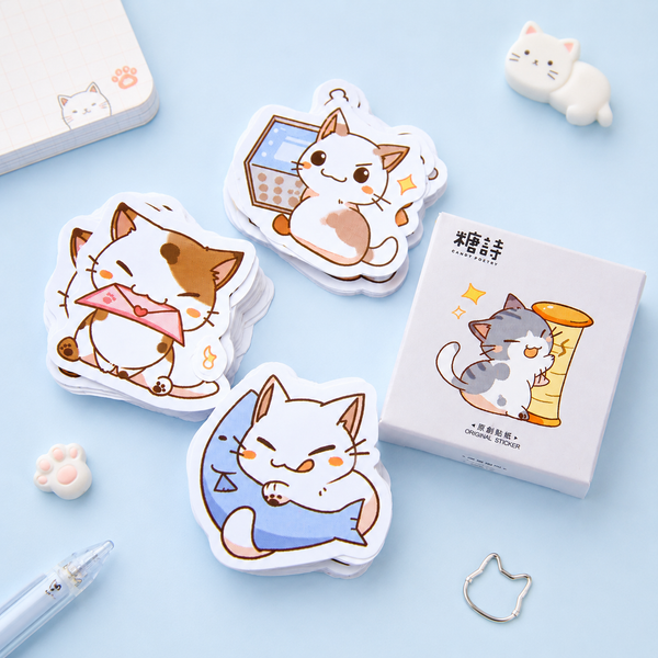 Little Chibi Cat Stickers