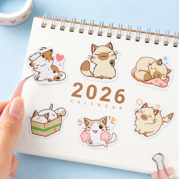 Little Chibi Cat Stickers
