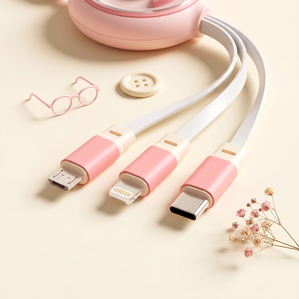 Miffy 3-in-1 Fast Charging Cable – Cute Multi-Device Charger