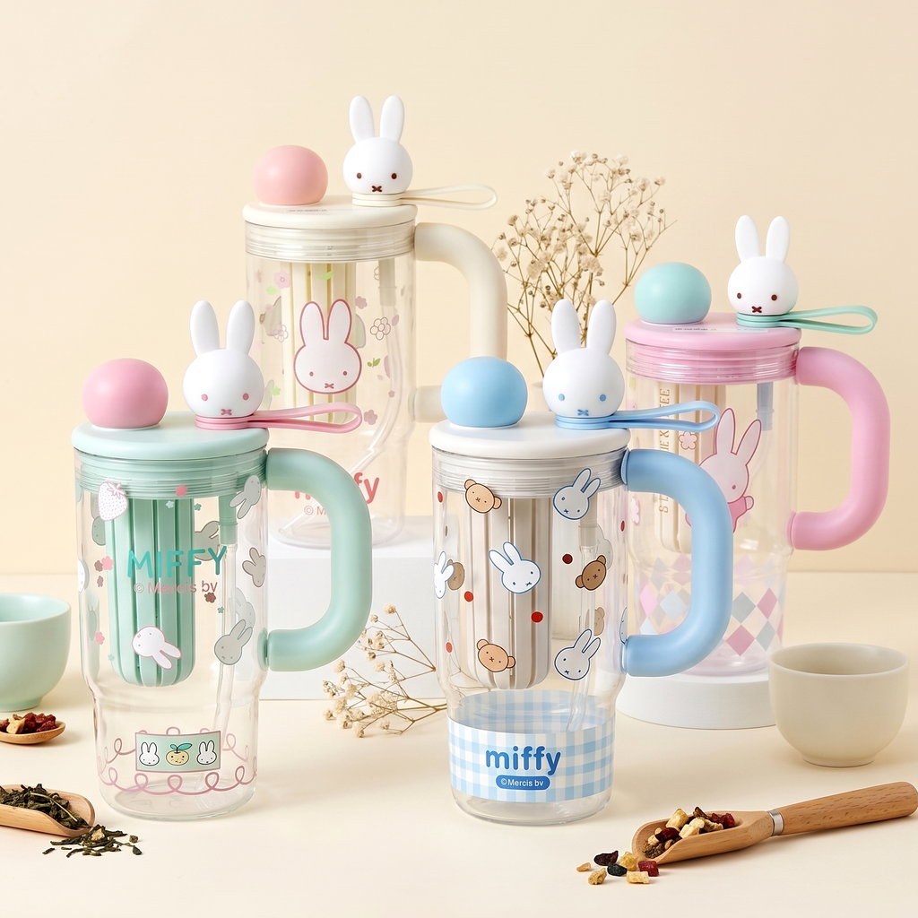 Miffy Brew & Sip Infuser Tumbler