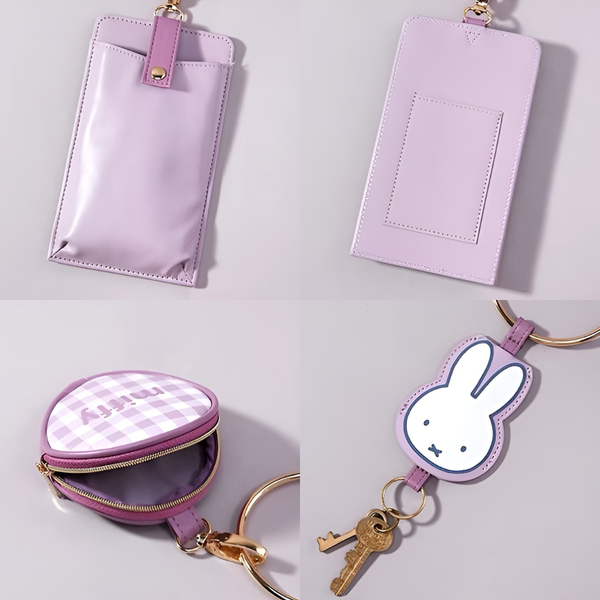 Miffy Carry Set - Phone Pouch, AirPods Case & Keyring Accessories