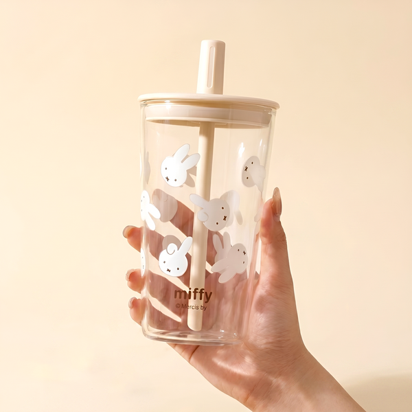 Miffy Clear Straw Tumbler