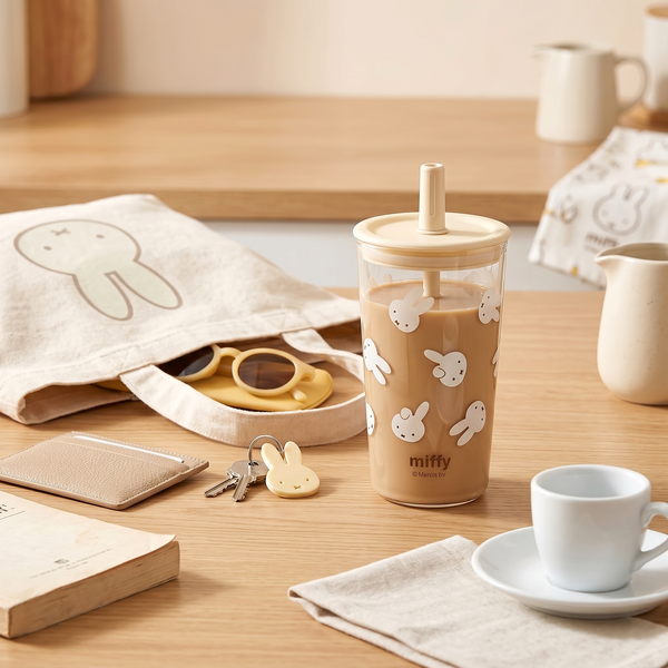 Miffy Clear Straw Tumbler