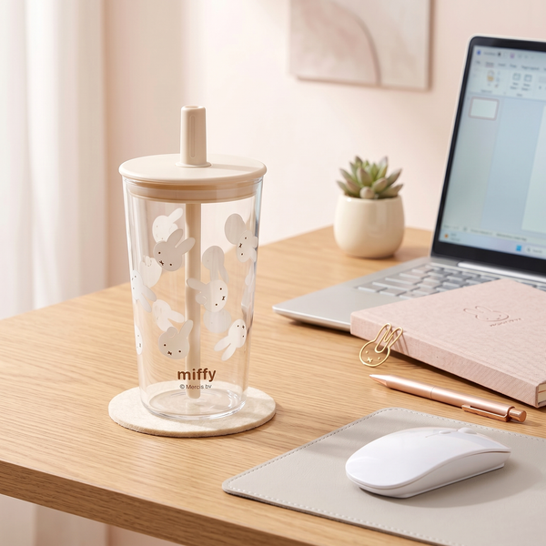 Miffy Clear Straw Tumbler