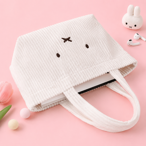 Miffy Corduroy Tote Bag