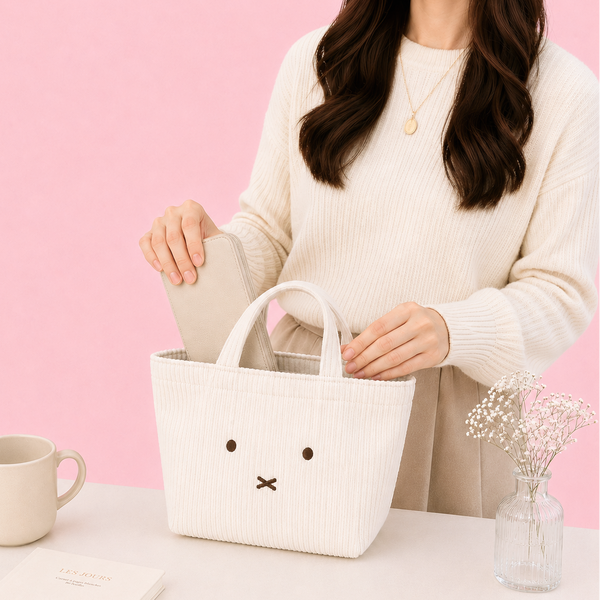 Miffy Corduroy Tote Bag