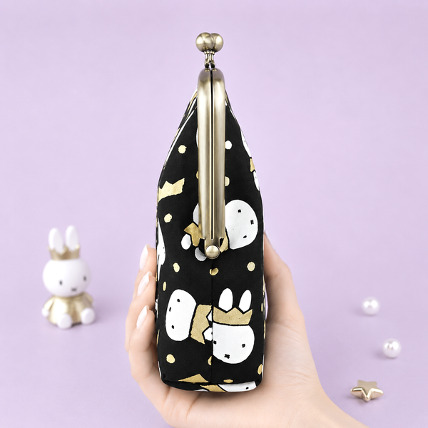 Miffy Large Kiss-Lock Pouch - Limited 70th Anniversary Edition