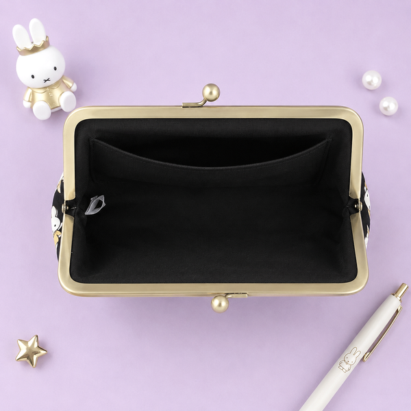 Miffy Large Kiss-Lock Pouch - Limited 70th Anniversary Edition