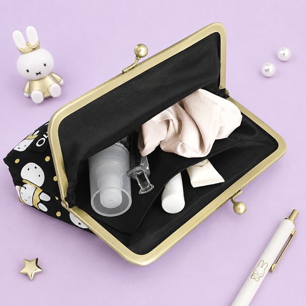 Miffy Large Kiss-Lock Pouch - Limited 70th Anniversary Edition