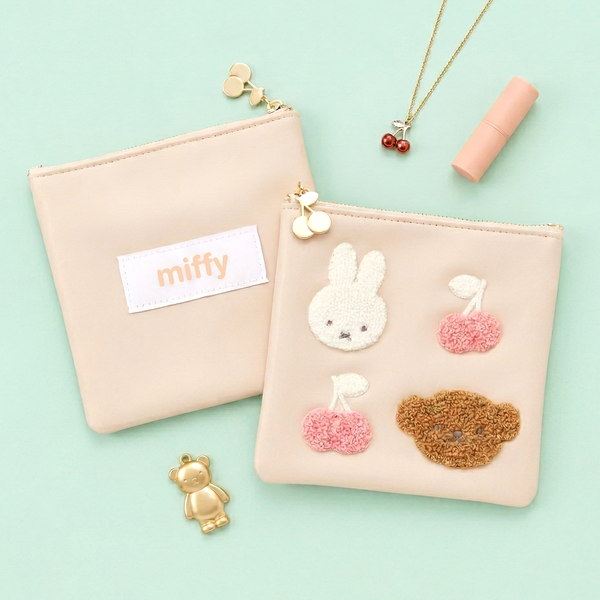 Miffy Embroidered Mini Pouch