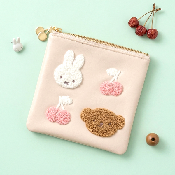 Miffy Embroidered Mini Pouch