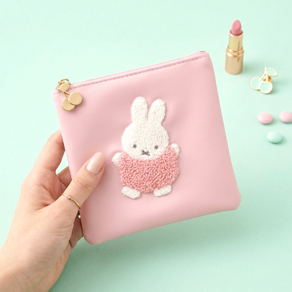 Miffy Embroidered Mini Pouch
