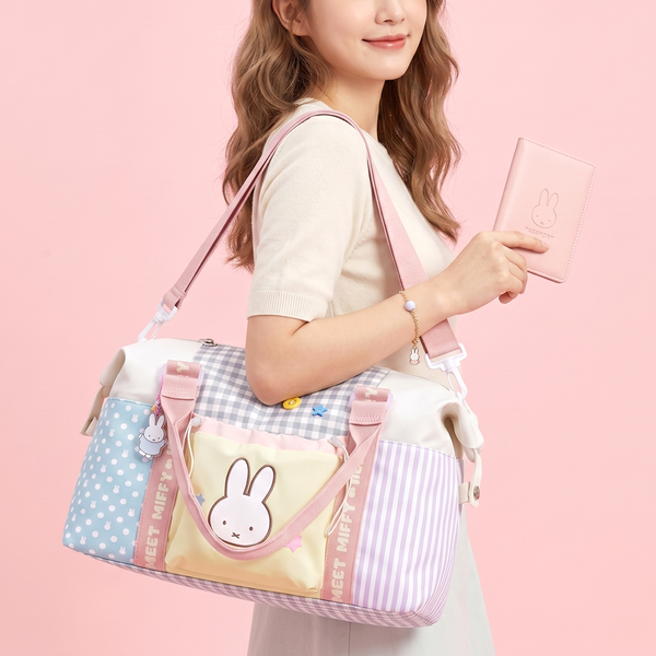 Miffy Patchwork Travel Duffel