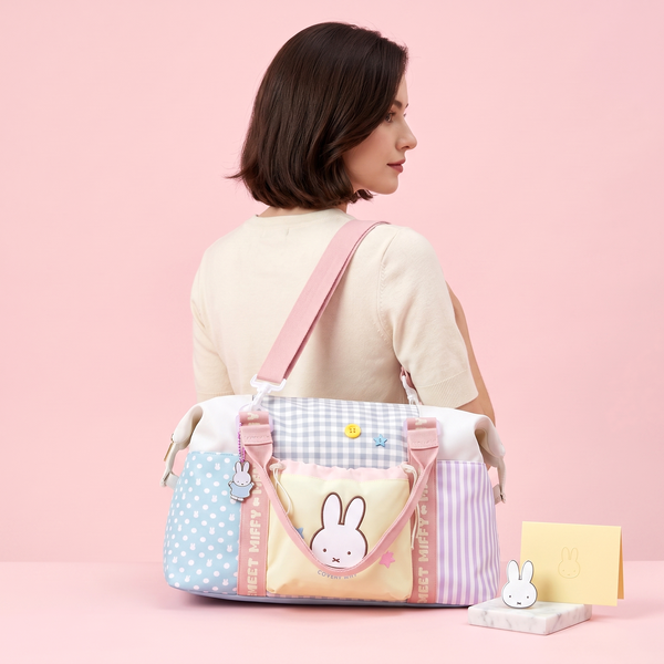 Miffy Patchwork Travel Duffel