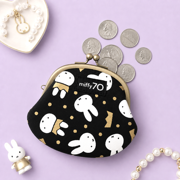 Miffy Pocket Kiss-Lock Pouch - Limited 70th Anniversary Edition