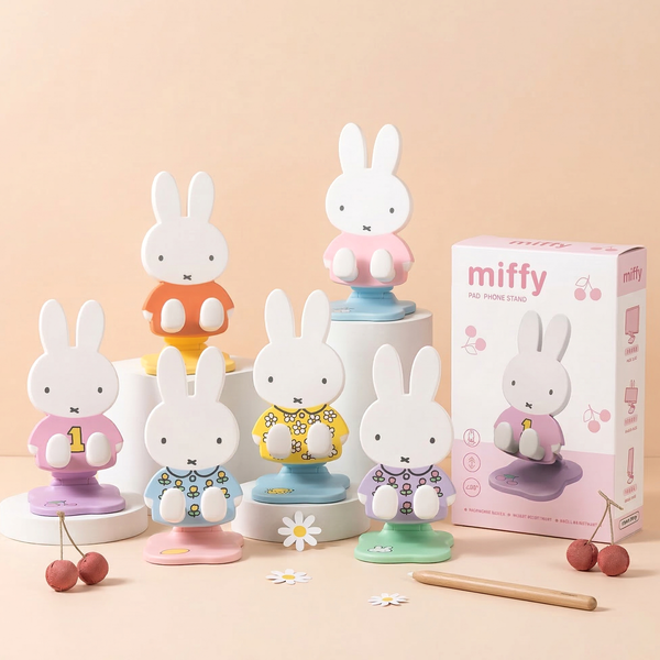 Miffy Tech Buddy - Adjustable Phone & Tablet Stand - Surprise Box