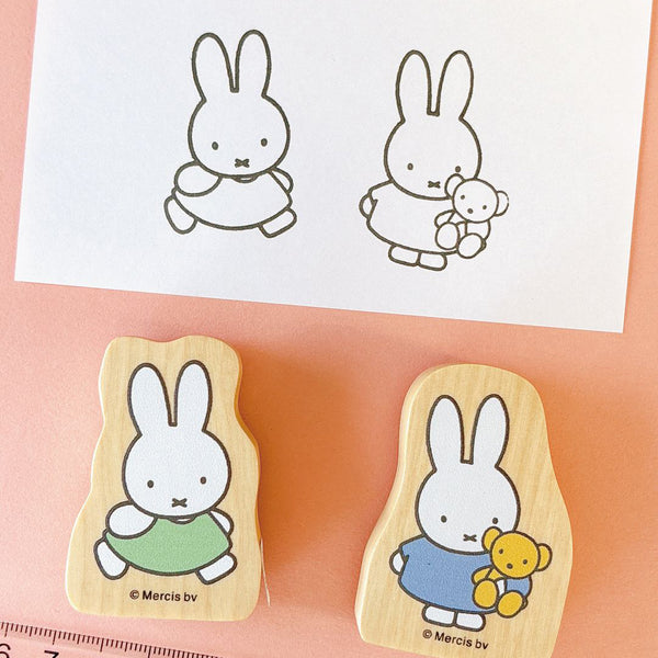 Miffy Wood Piece Stamps