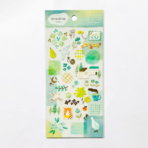 Mind Wave Dew Drop Stickers