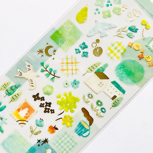 Mind Wave Dew Drop Stickers