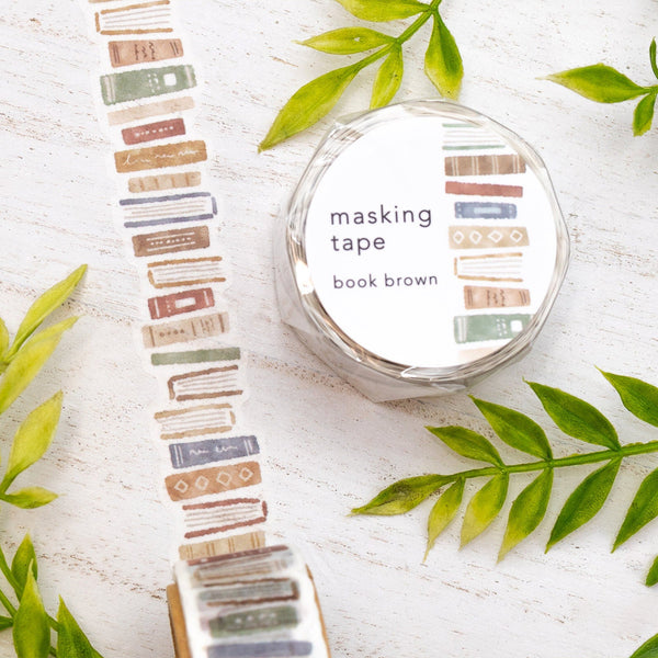 Mind Wave Die-Cut Masking Tape - Books
