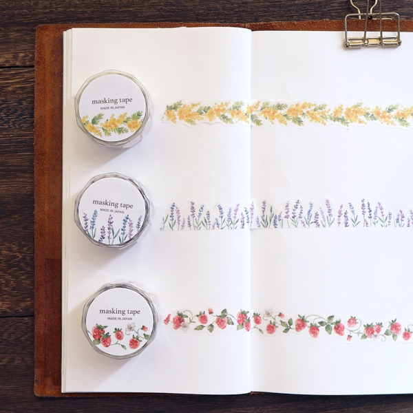 Mind Wave Palette Series Die-Cut Masking Tape - Lavender