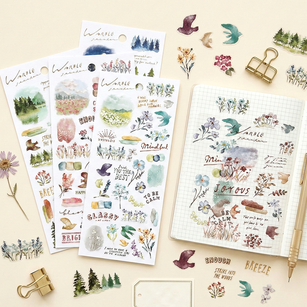 Mind Wave Warble Stickers