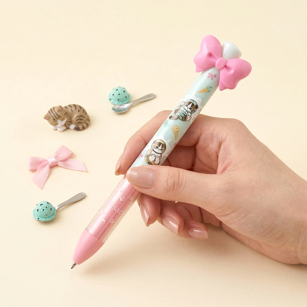 Mofusand Bow 2-in-1 Multi Pen