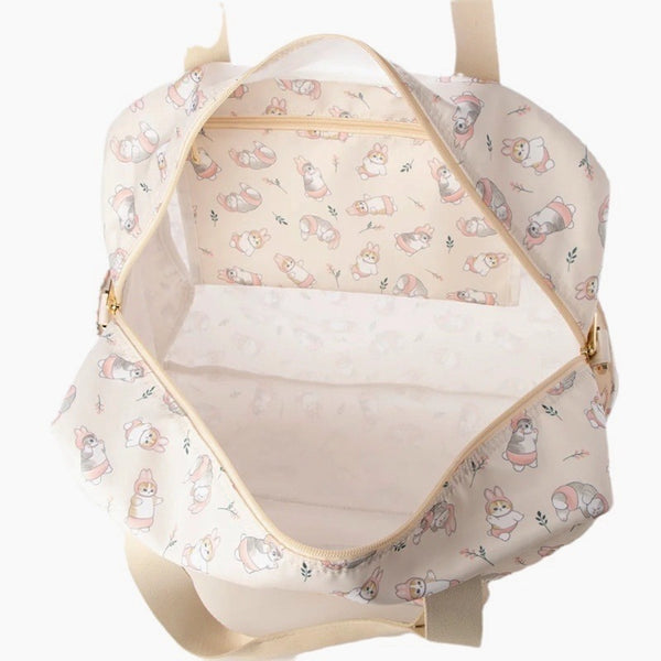 Mofusand x Evoj Large Expandable Travel Bag