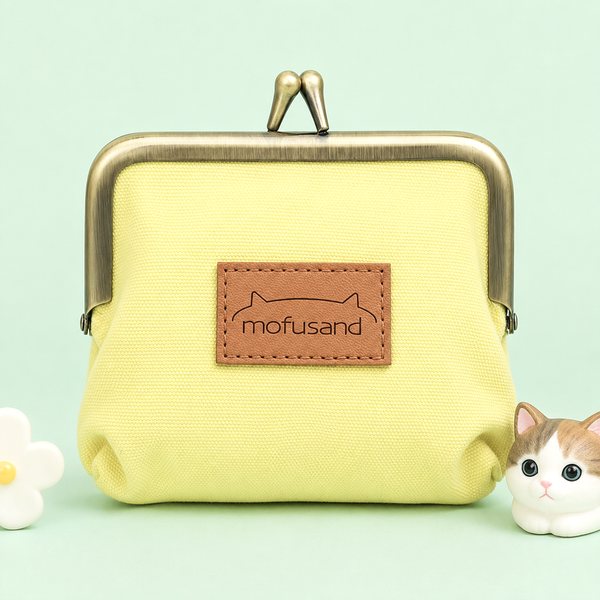 Mofusand Kiss-Lock Purse - Mint