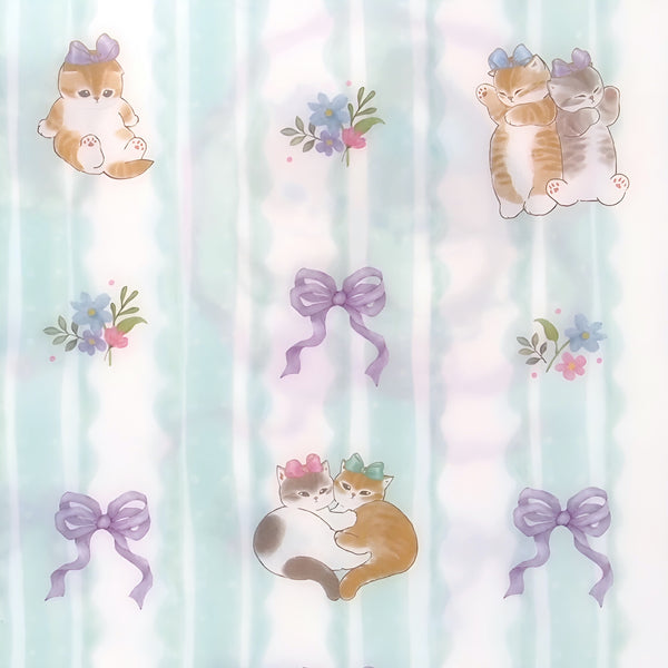 Mofusand Kitty Ribbon A4 Folder - Limited Spring Edition