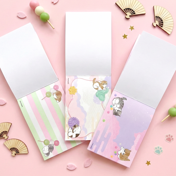 Mofusand Sweet Clouds Memo Pad - Limited Series
