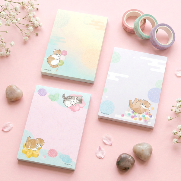 Mofusand Sweet Clouds Memo Pad - Limited Series