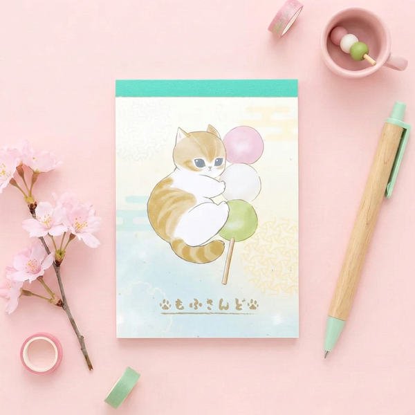 Mofusand Sweet Clouds Memo Pad - Limited Series