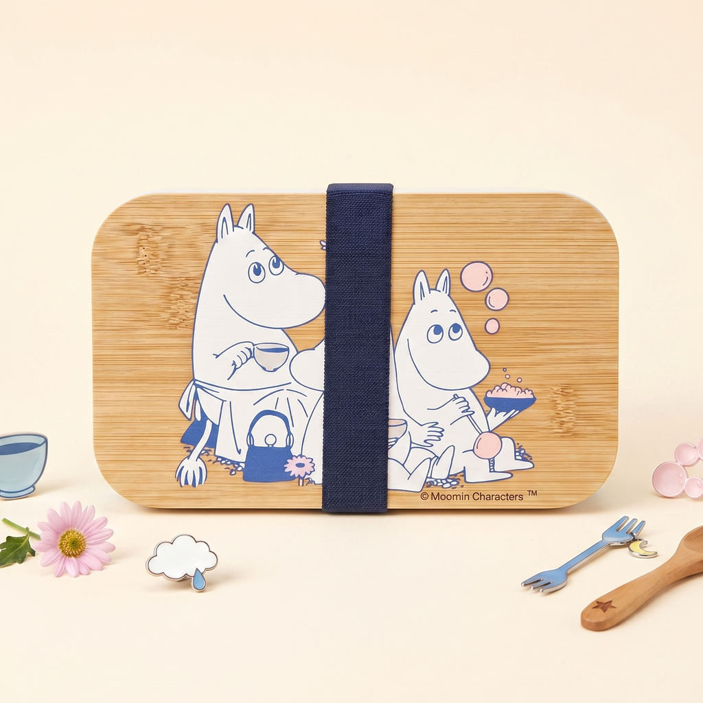 Moomin Bamboo Bento Lunch Box