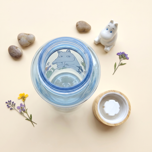 Moomin Bamboo Lid Water Bottle